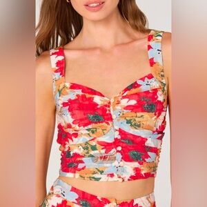 ⭐️NEW⭐️ Floral Crop Top by ASTR the Label